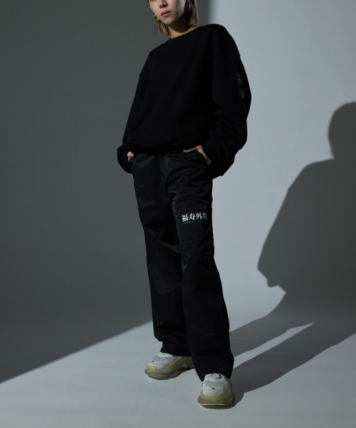 【セール】【福寿外貌】コットンナイロンストレートパンツ（その他パンツ）｜福寿外貌（フクジュガイボウ）