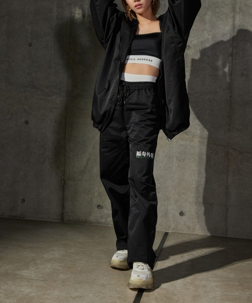 【セール】【福寿外貌】コットンナイロンストレートパンツ（その他パンツ）｜福寿外貌（フクジュガイボウ）