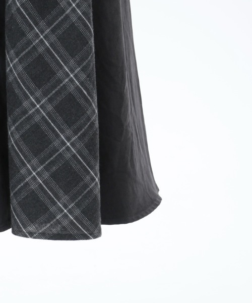 axes femme（アクシーズファム）の「起毛チェックバイカラーワンピース（ワンピース・レディース・ネイビー/ブラウン/ブラック・FREE）」の12枚目の写真