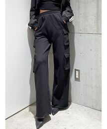 GYDA | スウェットカーゴワイドパンツ(カーゴパンツ)
