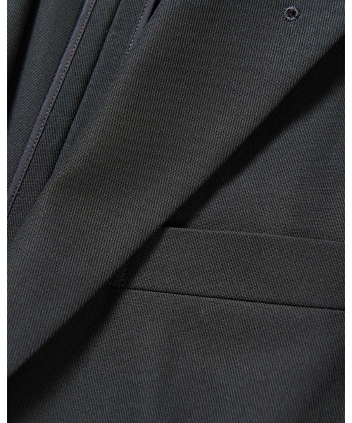 SOPHNET.(ソフネット)の「HIGH TWISTED WASHER COTTON SERGE 2BUTTON JACKET(テーラードジャケット・メンズ・ベージュ/ブラック・LARGE/MEDIUM/SMALL/X-LARGE)」の6枚目の写真