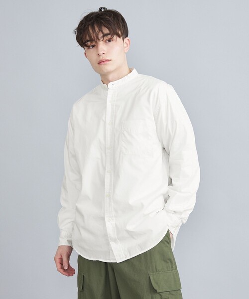 coen（コーエン）の「ブロードバンドカラーシャツ（シャツ/ブラウス・メンズ・ライトブルー/ブラック/ホワイト・M/L/XL）」の6枚目の写真