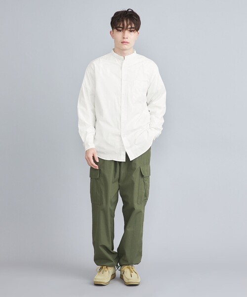 coen（コーエン）の「ブロードバンドカラーシャツ（シャツ/ブラウス・メンズ・ライトブルー/ブラック/ホワイト・M/L/XL）」の8枚目の写真