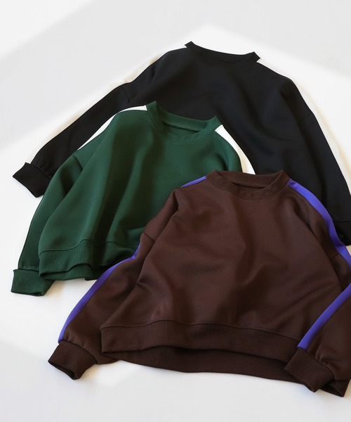 antiqua(アンティカ)の「ジャージプルオーバー(パーカー・キッズ・ブラウン系その他/グリーン系その他/ブラック系その他・150/130/120/160/140)」の16枚目の写真