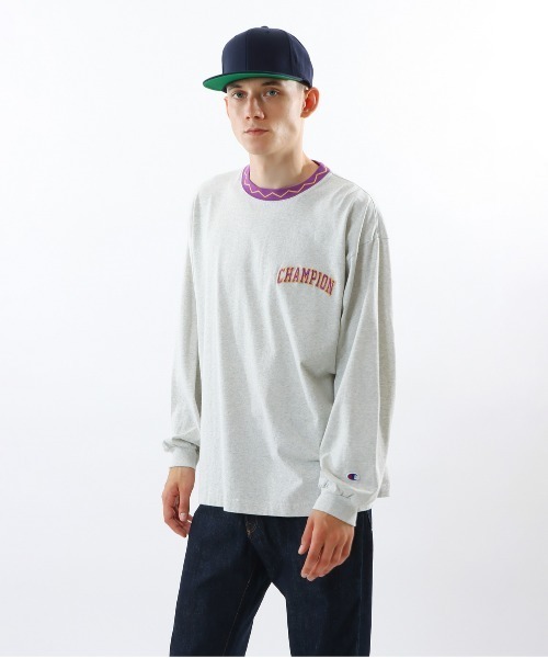 【セール】【Champion/チャンピオン】メンズ アクションスタイル ロングスリーブTシャツ（Tシャツ/カットソー）｜Champion（チャンピオン）