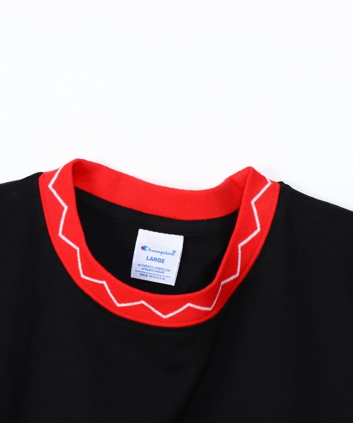 Champion(チャンピオン)の「【Champion/チャンピオン】メンズ アクションスタイル ロングスリーブTシャツ(Tシャツ/カットソー・メンズ・オートミール/ネイビー/ロイヤルブルー/ブラック・X-LARGE/LARGE/MEDIUM/SMALL)」の7枚目の写真