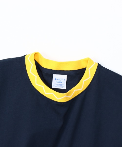 Champion(チャンピオン)の「【Champion/チャンピオン】メンズ アクションスタイル ロングスリーブTシャツ(Tシャツ/カットソー・メンズ・オートミール/ネイビー/ロイヤルブルー/ブラック・X-LARGE/LARGE/MEDIUM/SMALL)」の21枚目の写真
