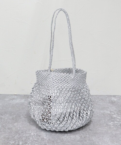 【The Bagmati】メタリックコードラウンドバッグ FREDY & GLOSTER｜【The Bagmati】メタリックコードラウンド
