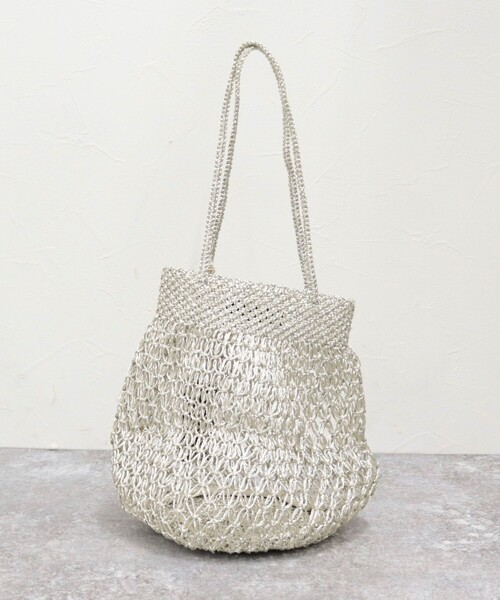 【The Bagmati】メタリックコードラウンドバッグ FREDY & GLOSTER｜【The Bagmati】メタリックコードラウンド