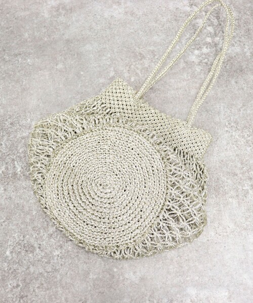 【The Bagmati】メタリックコードラウンドバッグ The Bagmati（ザバグマティ）の「【BAGMATI/バグマティ