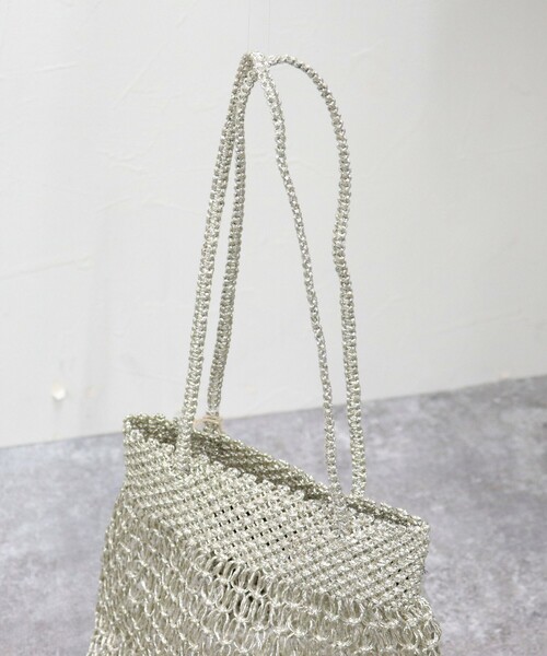 【The Bagmati】メタリックコードラウンドバッグ The Bagmati（ザバグマティ）の「【BAGMATI/バグマティ
