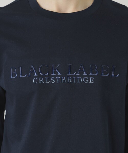 BLACK LABEL CRESTBRIDGE（ブラックレーベル・クレストブリッジ）の「エンブロイダリーロゴカットソー（Tシャツ/カットソー・メンズ・オフホワイト/ベージュ系その他/ネイビー/グリーン系その他・M/L/XL）」の13枚目の写真