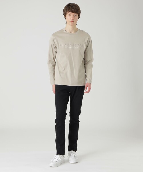 BLACK LABEL CRESTBRIDGE（ブラックレーベル・クレストブリッジ）の「エンブロイダリーロゴカットソー（Tシャツ/カットソー・メンズ・オフホワイト/ベージュ系その他/ネイビー/グリーン系その他・M/L/XL）」の15枚目の写真