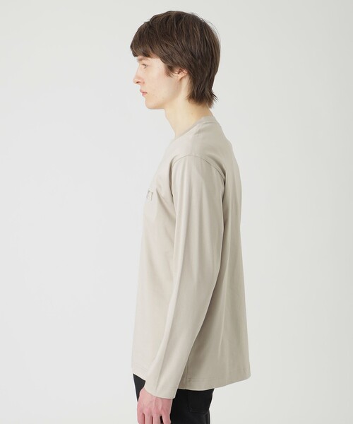 BLACK LABEL CRESTBRIDGE（ブラックレーベル・クレストブリッジ）の「エンブロイダリーロゴカットソー（Tシャツ/カットソー・メンズ・オフホワイト/ベージュ系その他/ネイビー/グリーン系その他・M/L/XL）」の16枚目の写真