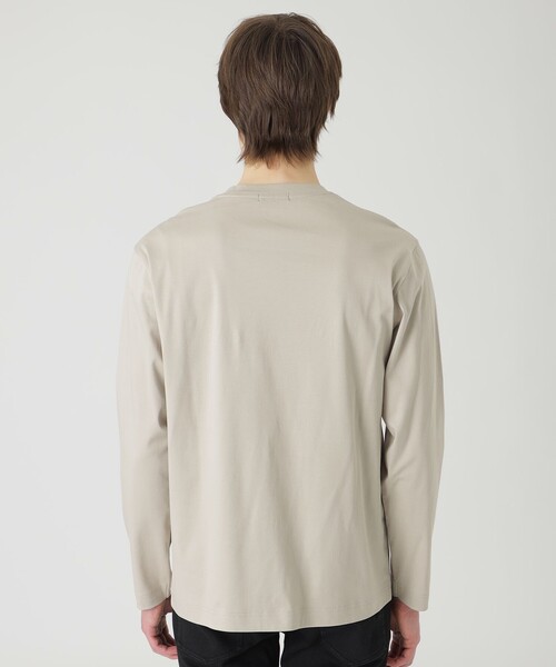 BLACK LABEL CRESTBRIDGE（ブラックレーベル・クレストブリッジ）の「エンブロイダリーロゴカットソー（Tシャツ/カットソー・メンズ・オフホワイト/ベージュ系その他/ネイビー/グリーン系その他・M/L/XL）」の17枚目の写真