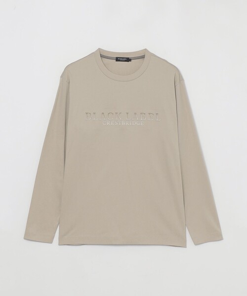 BLACK LABEL CRESTBRIDGE（ブラックレーベル・クレストブリッジ）の「エンブロイダリーロゴカットソー（Tシャツ/カットソー・メンズ・オフホワイト/ベージュ系その他/ネイビー/グリーン系その他・M/L/XL）」の19枚目の写真