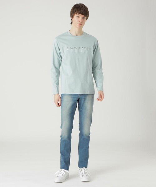 BLACK LABEL CRESTBRIDGE（ブラックレーベル・クレストブリッジ）の「エンブロイダリーロゴカットソー（Tシャツ/カットソー・メンズ・オフホワイト/ベージュ系その他/ネイビー/グリーン系その他・M/L/XL）」の20枚目の写真