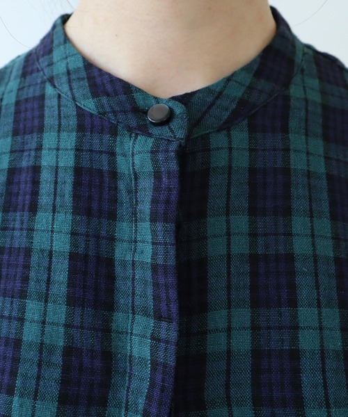bulle de savon（ビュルデサボン）の「gingham ワンピース（ワンピース・レディース・その他/ホワイト・FREE）」の19枚目の写真