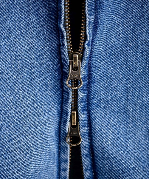 KRIFF MAYER(クリフメイヤー)の「KRIFF MAYER クリフメイヤー スーベニアデニムスカジャン 2335101(スカジャン・メンズ・チャコールグレー/ライトブルー/ダークブルー/ブラック・M/L/XL)」の13枚目の写真