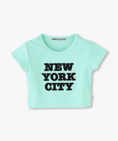 anna sui nyc(アナ スイ エヌ ワイ シー)の「“NYC” 刺繍 Tシャツ(Tシャツ/カットソー・レディース・ホワイト/ブラック/ミント・S)」の20枚目の写真