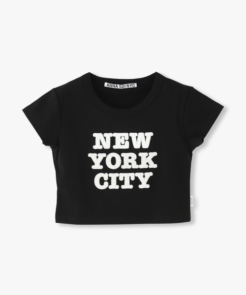 anna sui nyc(アナ スイ エヌ ワイ シー)の「“NYC” 刺繍 Tシャツ(Tシャツ/カットソー・レディース・ホワイト/ブラック/ミント・S)」の21枚目の写真