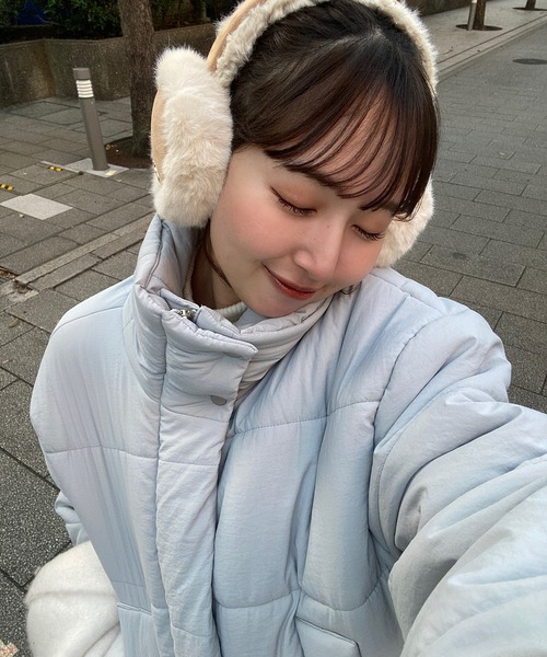 RiLi（リリ）の「スウェードイヤマフ【RL】（イヤーマフ・レディース・ブラウン・FREE）」の9枚目の写真