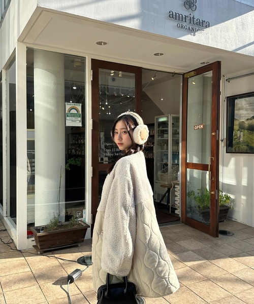 RiLi（リリ）の「スウェードイヤマフ【RL】（イヤーマフ・レディース・ブラウン・FREE）」の15枚目の写真