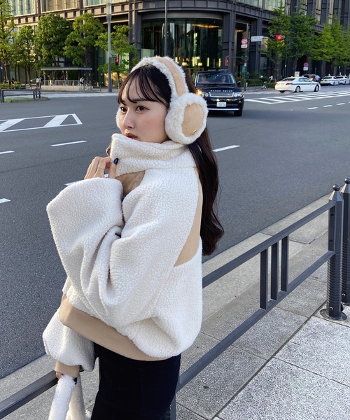 RiLi（リリ）の「スウェードイヤマフ【RL】（イヤーマフ・レディース・ブラウン・FREE）」の17枚目の写真