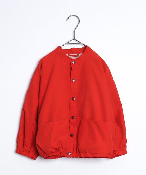 p.premier(ピードットプルミエ)の「【撥水加工】ゆったりブルゾン(ブルゾン・キッズ・ブラック/レッド/ベージュ・80/90/100/110/120/130/140)」の3枚目の写真