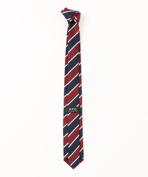 A.P.C.(アーペーセー)の「CRAVATE NEIL(ネクタイ・メンズ・ボルドー・ONESIZE)」の2枚目の写真