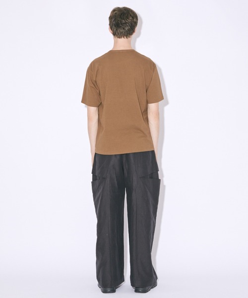 beautiful people(ビューティフルピープル)の「linen cotton satin bow silhouette pants(カーゴパンツ・レディース・レンガ/オリーブ/チャコールグレー/ダークグレー/ベージュ・36/38/40)」の11枚目の写真