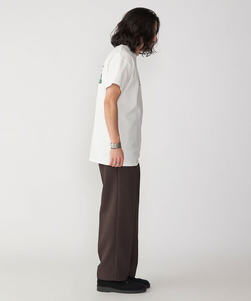 SHIPS(シップス)の「【SHIPS別注】SloppySupply: ロゴ プリント 半袖 Tシャツ(Tシャツ/カットソー・メンズ・ホワイト/ライトホワイト/ブラック・MEDIUM/LARGE/X-LARGE)」の8枚目の写真