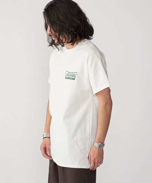 SHIPS(シップス)の「【SHIPS別注】SloppySupply: ロゴ プリント 半袖 Tシャツ(Tシャツ/カットソー・メンズ・ホワイト/ライトホワイト/ブラック・MEDIUM/LARGE/X-LARGE)」の11枚目の写真