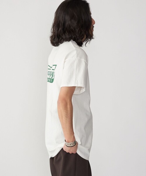 SHIPS(シップス)の「【SHIPS別注】SloppySupply: ロゴ プリント 半袖 Tシャツ(Tシャツ/カットソー・メンズ・ホワイト/ライトホワイト/ブラック・MEDIUM/LARGE/X-LARGE)」の13枚目の写真