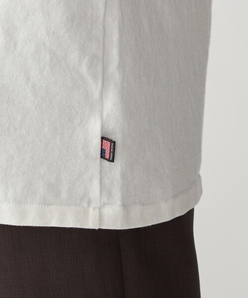 SHIPS(シップス)の「【SHIPS別注】SloppySupply: ロゴ プリント 半袖 Tシャツ(Tシャツ/カットソー・メンズ・ホワイト/ライトホワイト/ブラック・MEDIUM/LARGE/X-LARGE)」の14枚目の写真