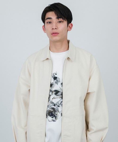 セール】j.n.r.d/ルーズジップデニムブルゾン（デニムジャケット