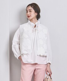 M dubai 様UNITED ARROWSパッチワークベストフラワーレースジレ UNITED ARROWS（ユナイテッドアローズ）の「パッチワーク ベスト