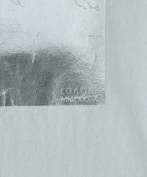 COLONY 2139（コロニートゥーワンスリーナイン）の「【新色追加】12/天竺箔プリントTシャツ（Tシャツ/カットソー・レディース・ホワイト/ブラック/チャコールグレー・FREE）」の18枚目の写真