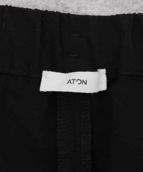 ATON(エイトン)の「【ATON / エイトン】STRETCH WOOLY NYLON PARACHUTE CARGO(カーゴパンツ・メンズ・ブラック・4/6)」の16枚目の写真