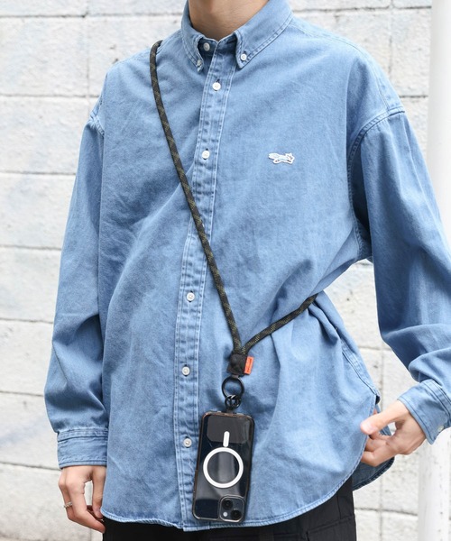 WEEKEND(ER)（ウィークエンダー）の「【WEEKEND(ER)&CO./ウィークエンダー】別注ロープスマホショルダーストラップ（スマホグッズ・メンズ・ブラック/その他17/イエロー系その他/キャメル/シルバー/ブラウン/レッド/パープル・FREE）」の8枚目の写真