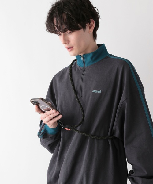 WEEKEND(ER)（ウィークエンダー）の「【WEEKEND(ER)&CO./ウィークエンダー】別注ロープスマホショルダーストラップ（スマホグッズ・メンズ・ブラック/その他17/イエロー系その他/キャメル/シルバー/ブラウン/レッド/パープル・FREE）」の13枚目の写真