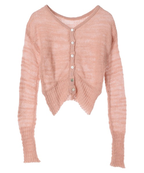 DURAS（デュラス）の「Shell button cardie（カーディガン/ボレロ・レディース・ピンク/ブラック/ブルー・FREE）」の18枚目の写真