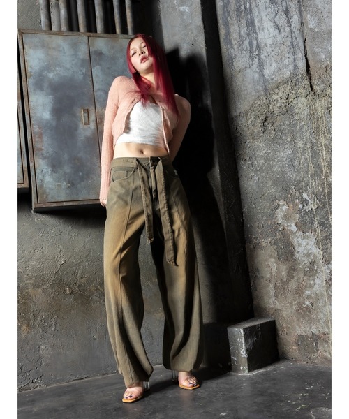 DURAS（デュラス）の「Shell button cardie（カーディガン/ボレロ・レディース・ピンク/ブラック/ブルー・FREE）」の21枚目の写真