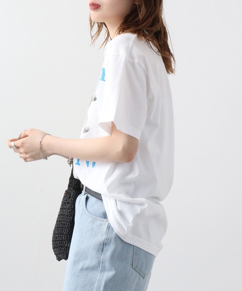 spiritoso（スピリトーゾ）の「spiritoso FREEDOM FUN シートプリントTシャツ　半袖（Tシャツ/カットソー・メンズ・ブラック/オートミール/ホワイト・L/M）」の7枚目の写真