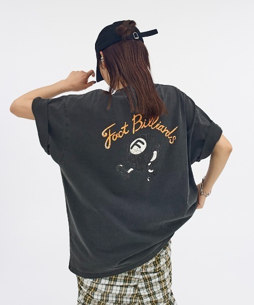 WHO'S WHO gallery（フーズフーギャラリー）の「COOPER FACTビリヤードロゴTEE（Tシャツ/カットソー・レディース・ネイビー/ホワイト系その他/グリーン/ライトグレー/オレンジ/グレー系その他/ブラック/ブラック系その他/チャコールグレー/オフホワイト・FREE）」の5枚目の写真