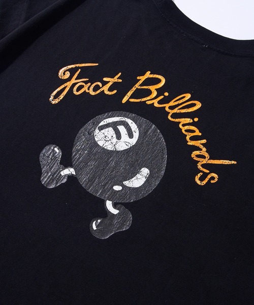 WHO'S WHO gallery（フーズフーギャラリー）の「COOPER FACTビリヤードロゴTEE（Tシャツ/カットソー・レディース・ネイビー/ホワイト系その他/グリーン/ライトグレー/オレンジ/グレー系その他/ブラック/ブラック系その他/チャコールグレー/オフホワイト・FREE）」の19枚目の写真