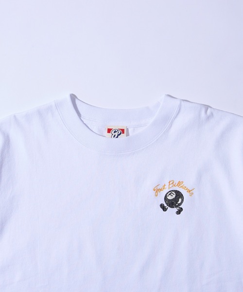 WHO'S WHO gallery（フーズフーギャラリー）の「COOPER FACTビリヤードロゴTEE（Tシャツ/カットソー・レディース・ネイビー/ホワイト系その他/グリーン/ライトグレー/オレンジ/グレー系その他/ブラック/ブラック系その他/チャコールグレー/オフホワイト・FREE）」の11枚目の写真