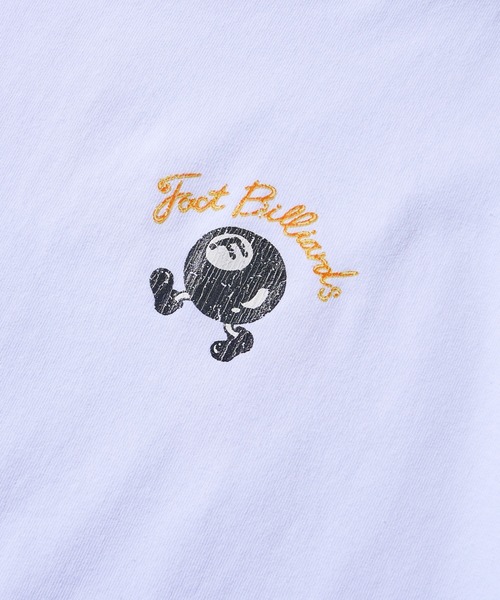 WHO'S WHO gallery（フーズフーギャラリー）の「COOPER FACTビリヤードロゴTEE（Tシャツ/カットソー・レディース・ネイビー/ホワイト系その他/グリーン/ライトグレー/オレンジ/グレー系その他/ブラック/ブラック系その他/チャコールグレー/オフホワイト・FREE）」の12枚目の写真