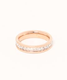 ANARKH（アナンケ）の「【ANARKH（アナンケ）】ステンレスキュービックジルコニアリング（リング）」