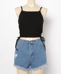 SunriseShell（サンライズシェル）の「【ムラサキスポーツ限定】DEFIANCE/ディファイアンス  デニムショーツ付き/タンキニ3点セット   S2410（水着）」